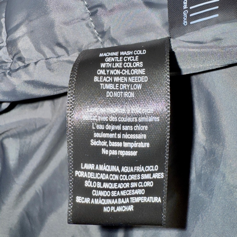 Kenneth Cole Men's Black Quilted Puffer Jacket Large - Picture 5 of 5